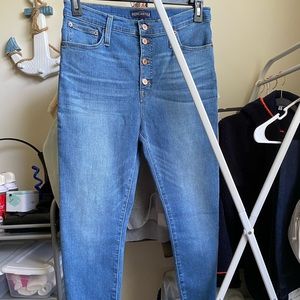 J crew jean button